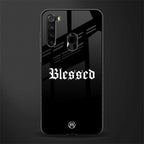 blessed glass case for redmi note 8 image