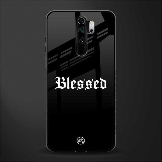 blessed glass case for redmi note 8 pro image