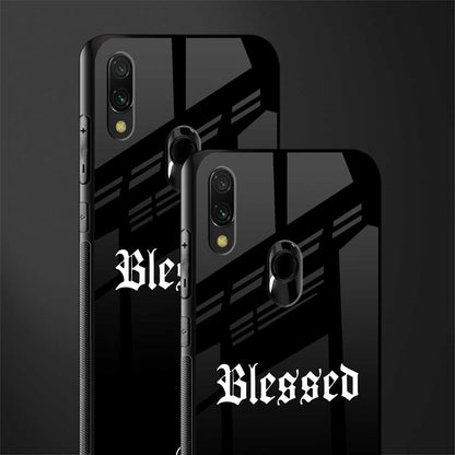 blessed glass case for redmi note 7 image-2