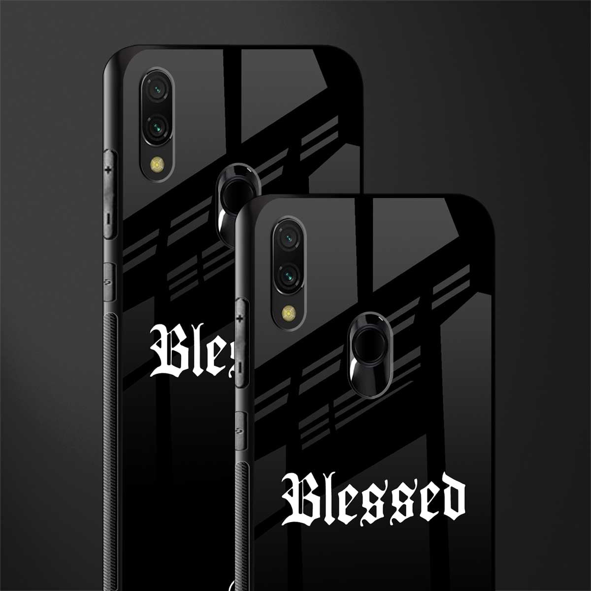 blessed glass case for redmi 7redmi y3 image-2