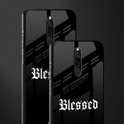 blessed glass case for redmi 8 image-2