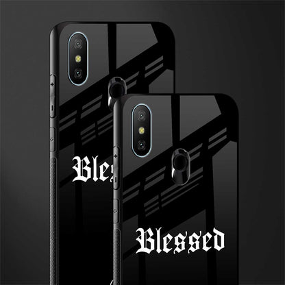 blessed glass case for redmi 6 pro image-2
