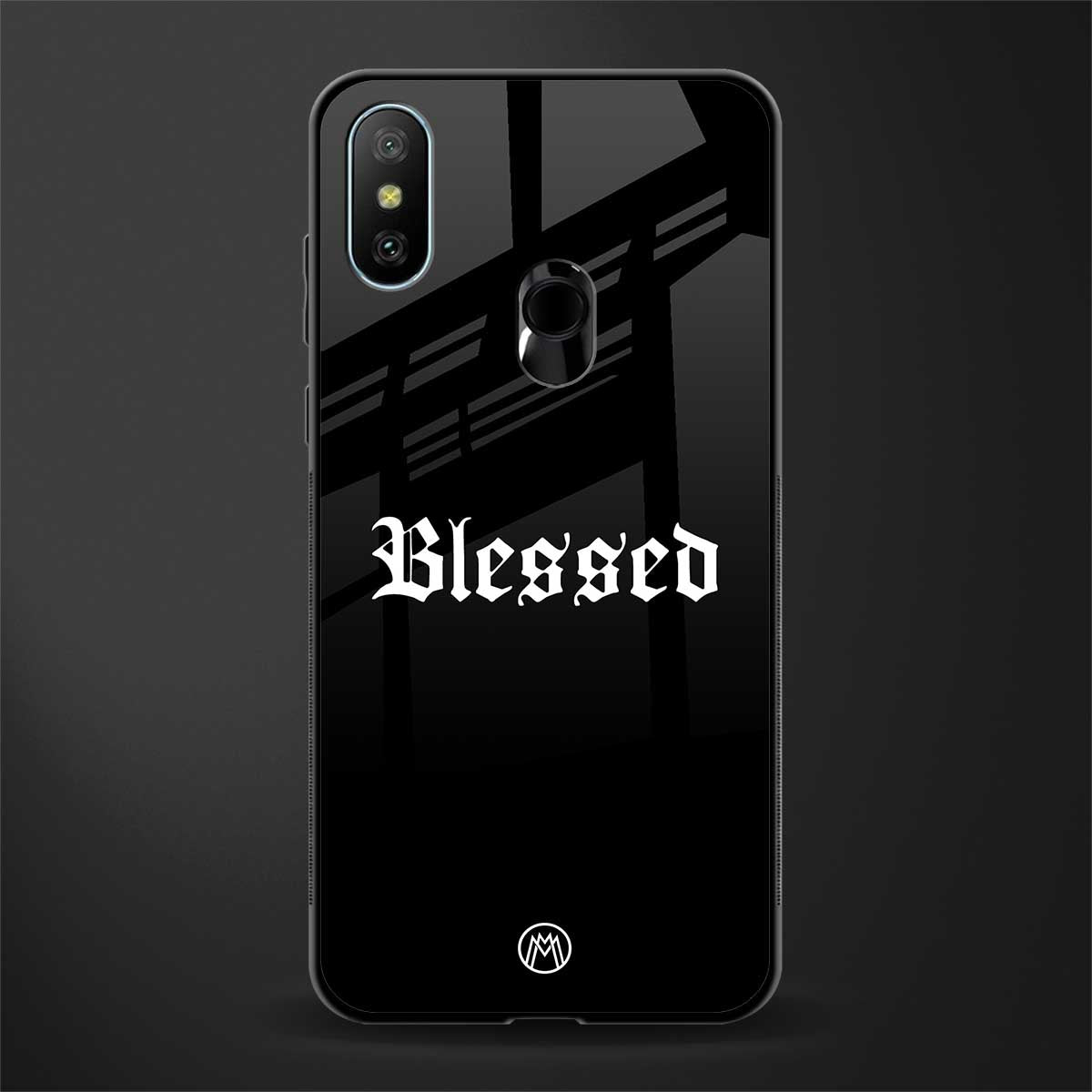 blessed glass case for redmi 6 pro image