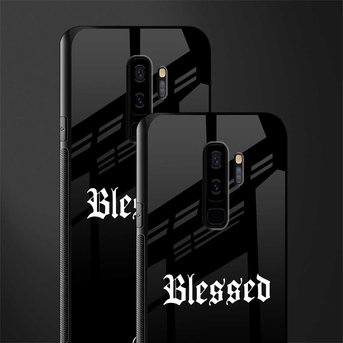 blessed glass case for samsung galaxy s9 plus image-2