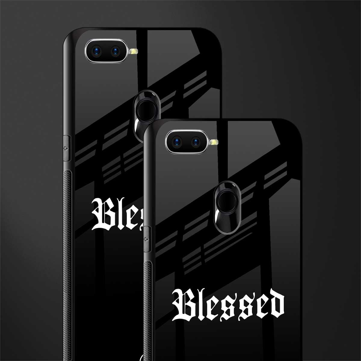 blessed glass case for oppo a5s image-2