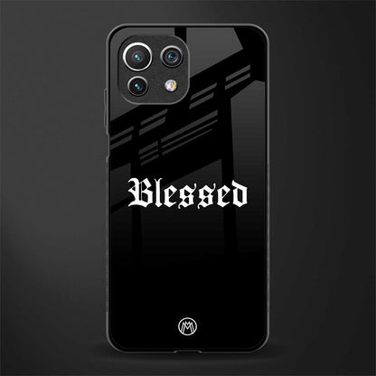 blessed glass case for mi 11 lite image