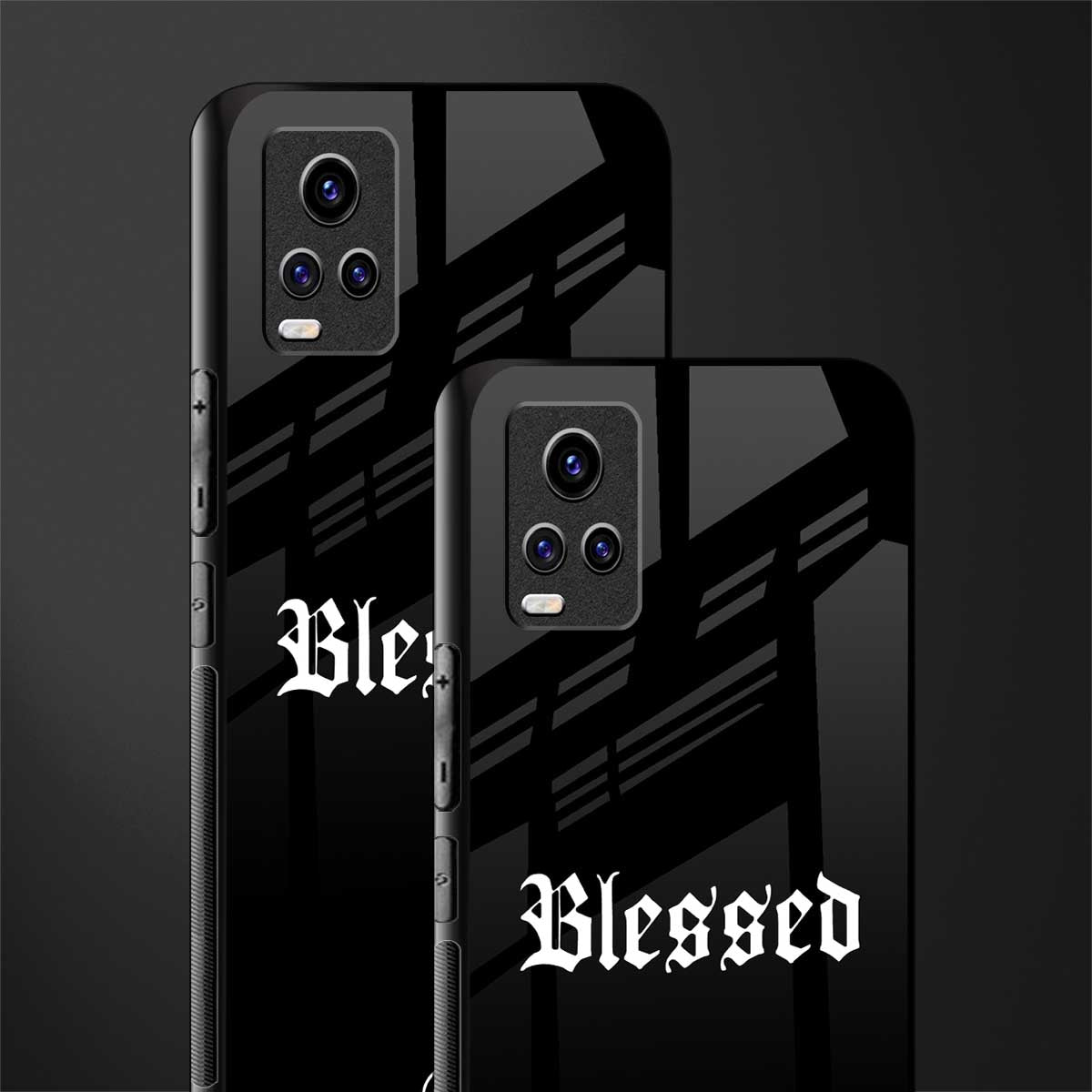 blessed back phone cover | glass case for vivo y73