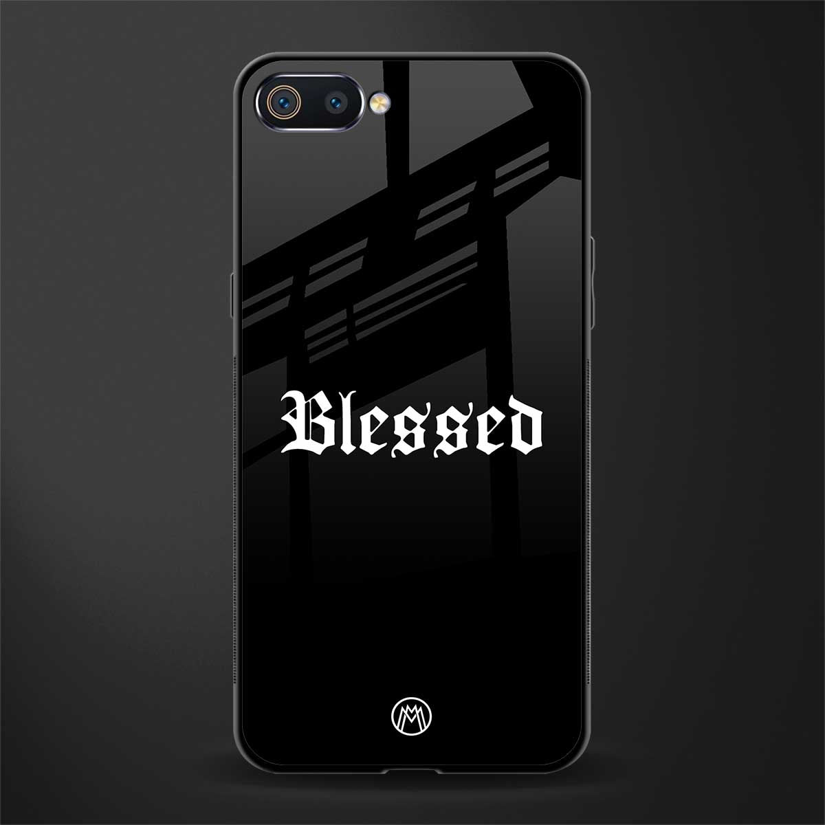 blessed glass case for oppo a1k image