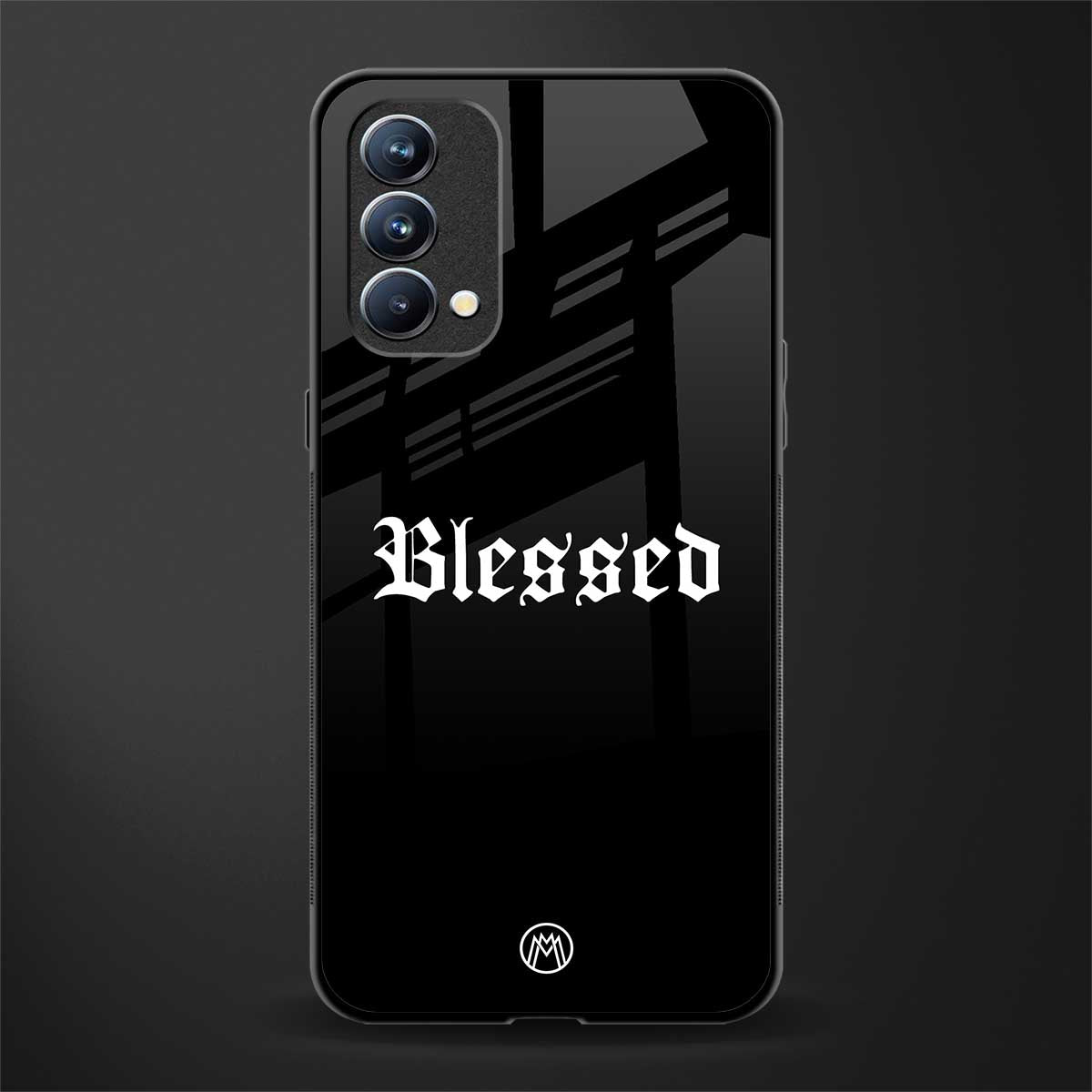 blessed glass case for oppo f19 image