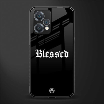 blessed back phone cover | glass case for realme 9 pro 5g