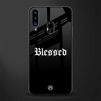 blessed glass case for samsung galaxy a20s image