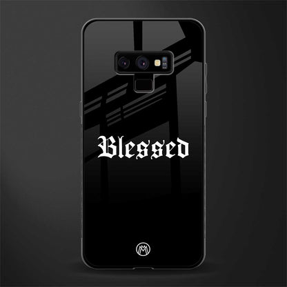 blessed glass case for samsung galaxy note 9 image