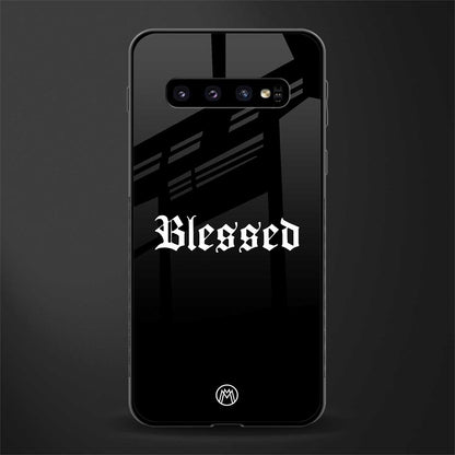 blessed glass case for samsung galaxy s10 image