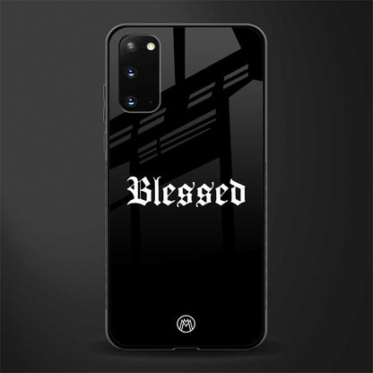 blessed glass case for samsung galaxy s20 image