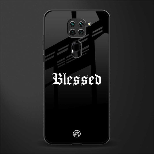 blessed glass case for redmi note 9 image