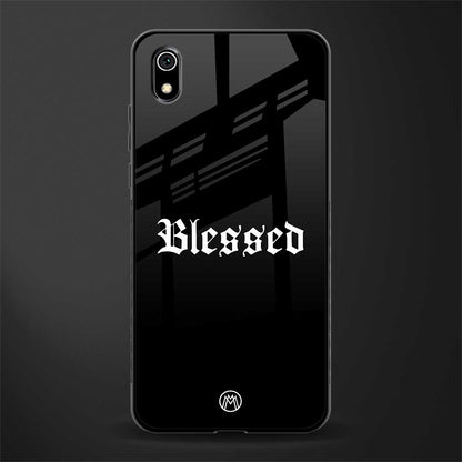 blessed glass case for redmi 7a image