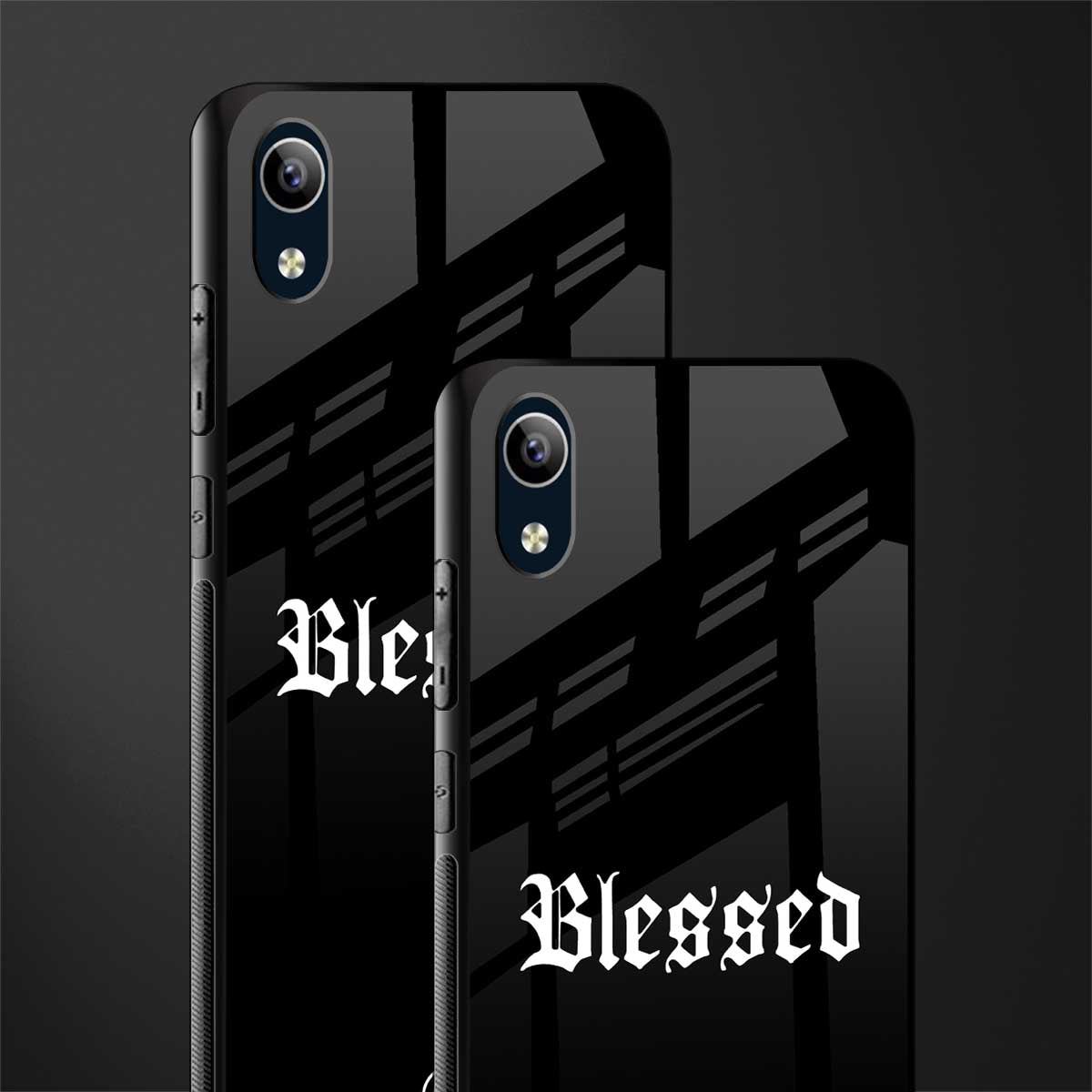 blessed glass case for vivo y1s without fingerprint image-2