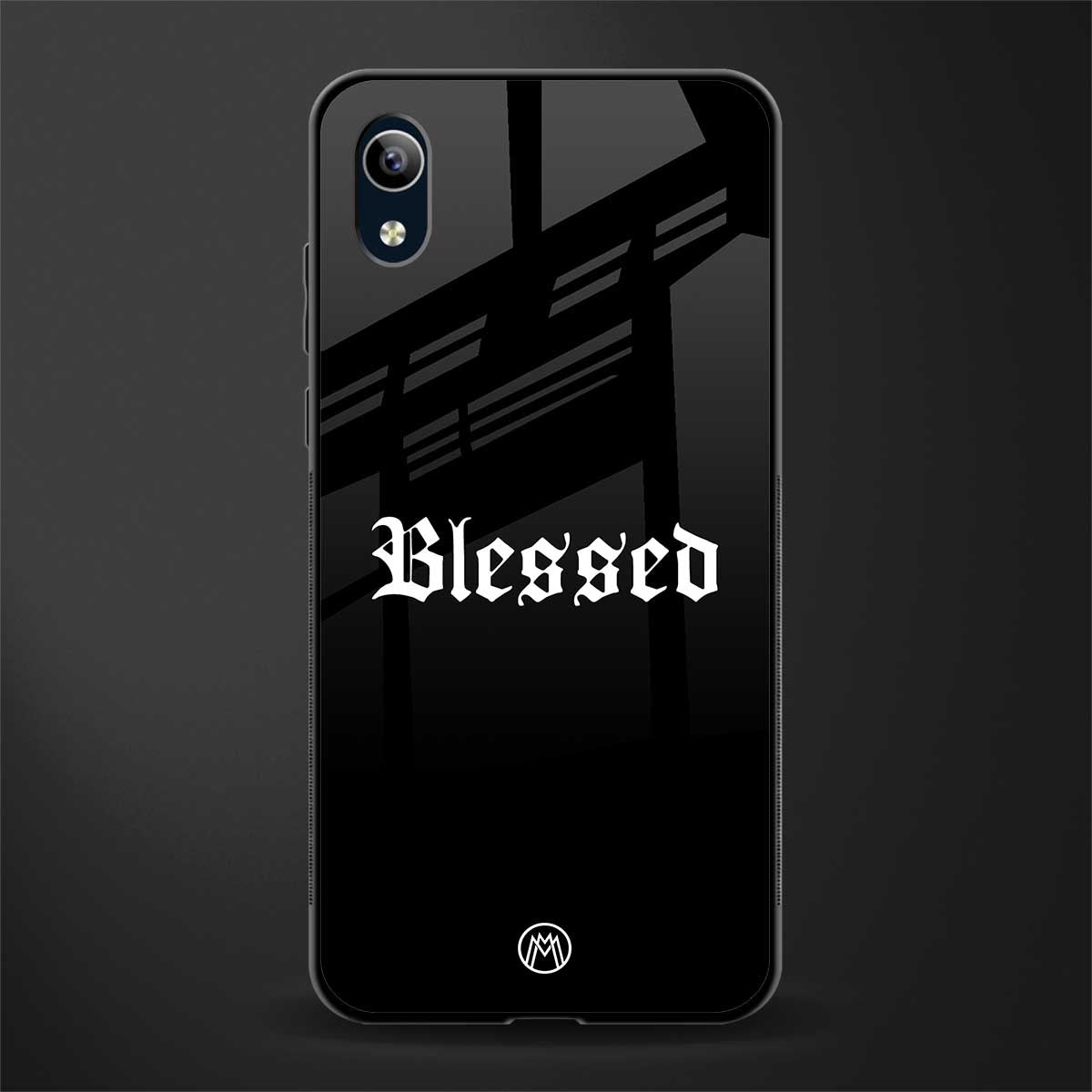 blessed glass case for vivo y90 image