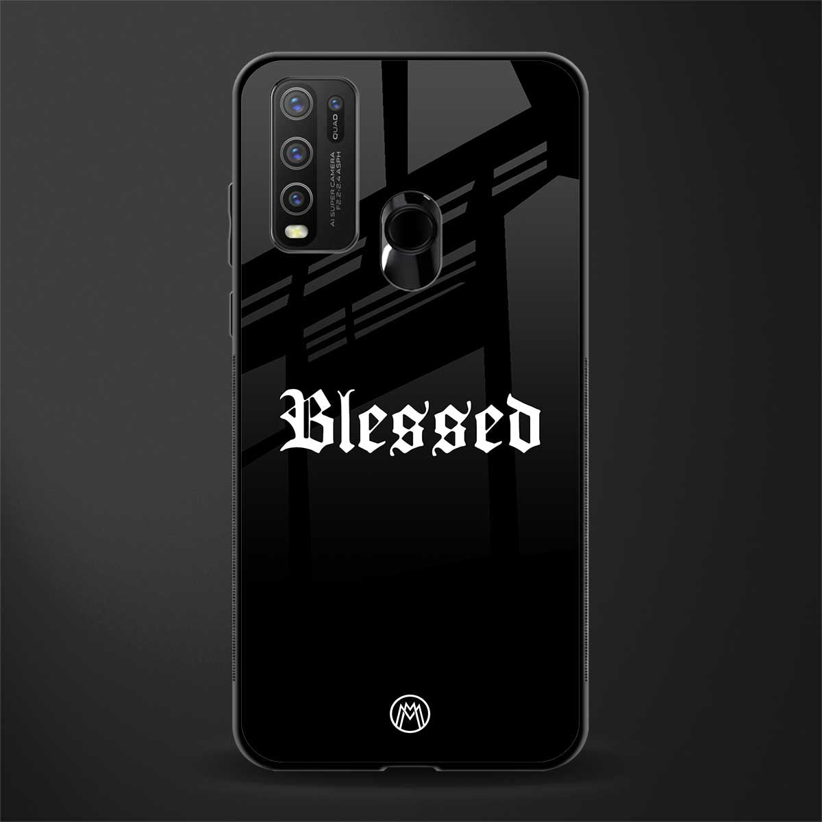 blessed glass case for vivo y30 image