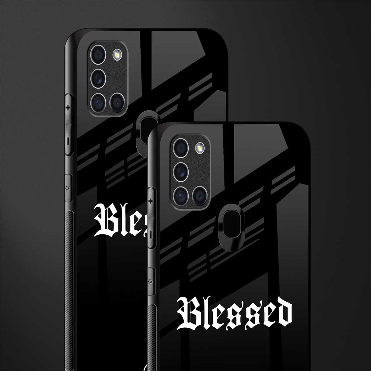 blessed glass case for samsung galaxy a21s image-2