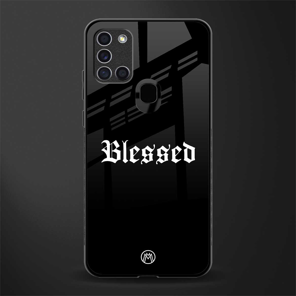 blessed glass case for samsung galaxy a21s image