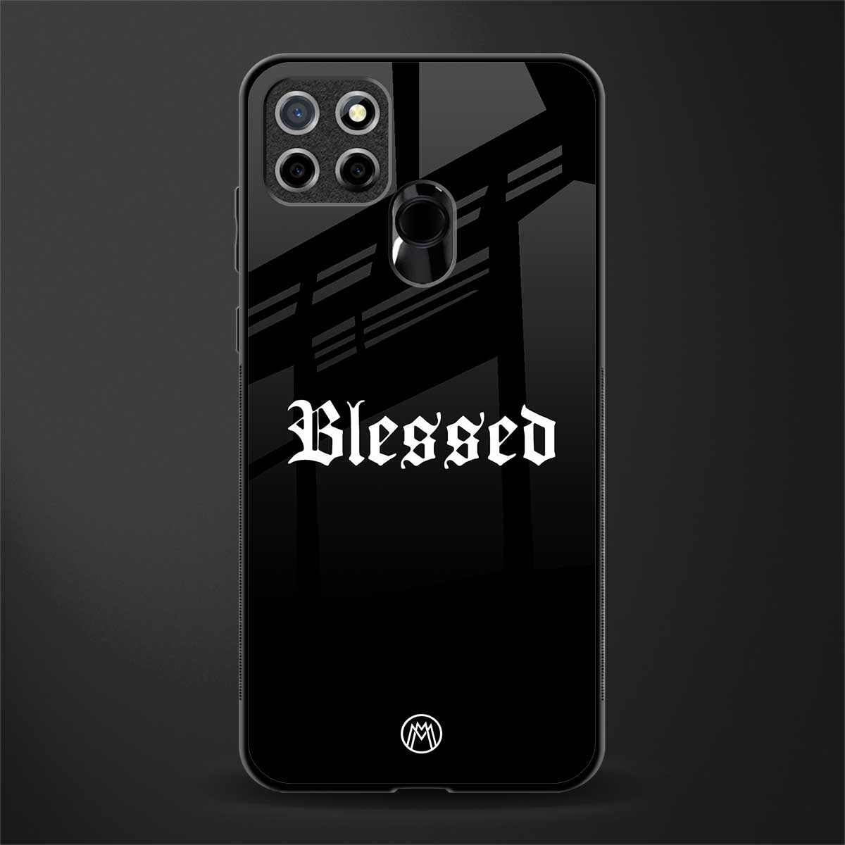 blessed glass case for realme narzo 30a image