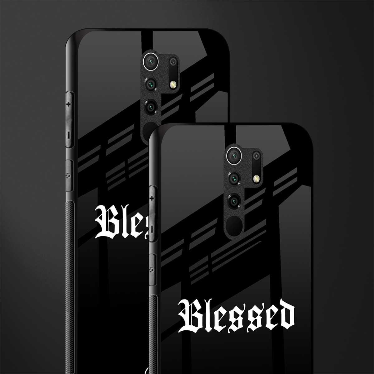 blessed glass case for redmi 9 prime image-2