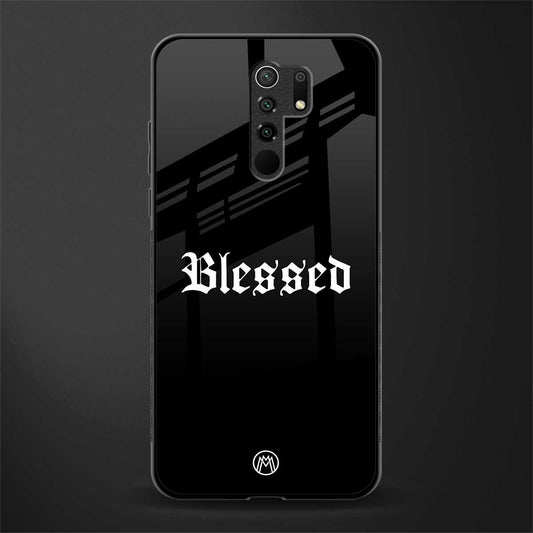 blessed glass case for redmi 9 prime image
