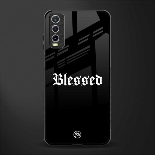 blessed glass case for vivo y20 image