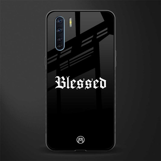 blessed glass case for oppo f15 image