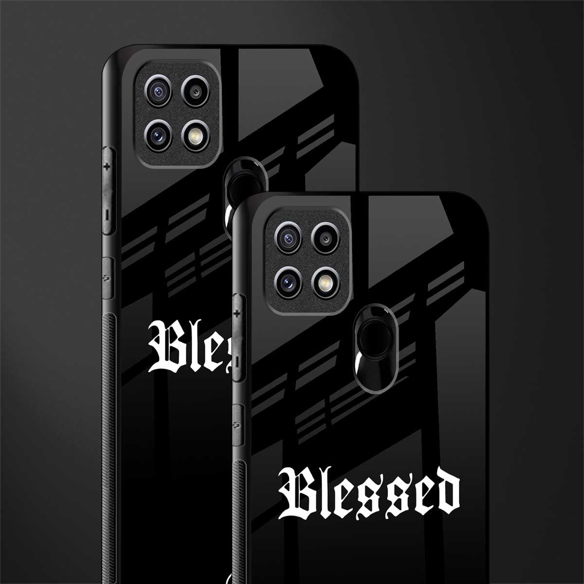 blessed glass case for oppo a15s image-2