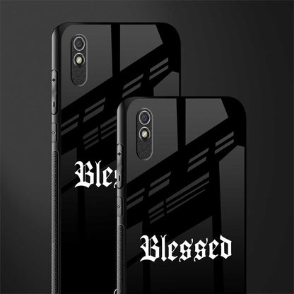 blessed glass case for redmi 9i image-2