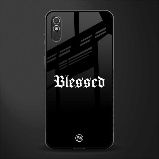 blessed glass case for redmi 9i image