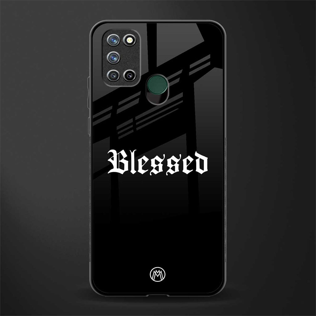 blessed glass case for realme 7i image