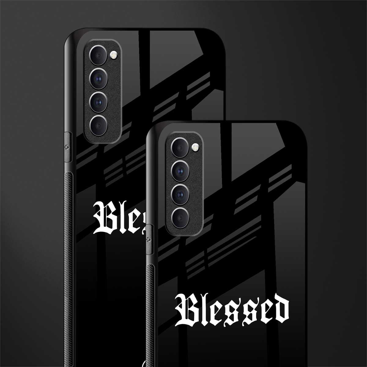 blessed glass case for oppo reno 4 pro image-2