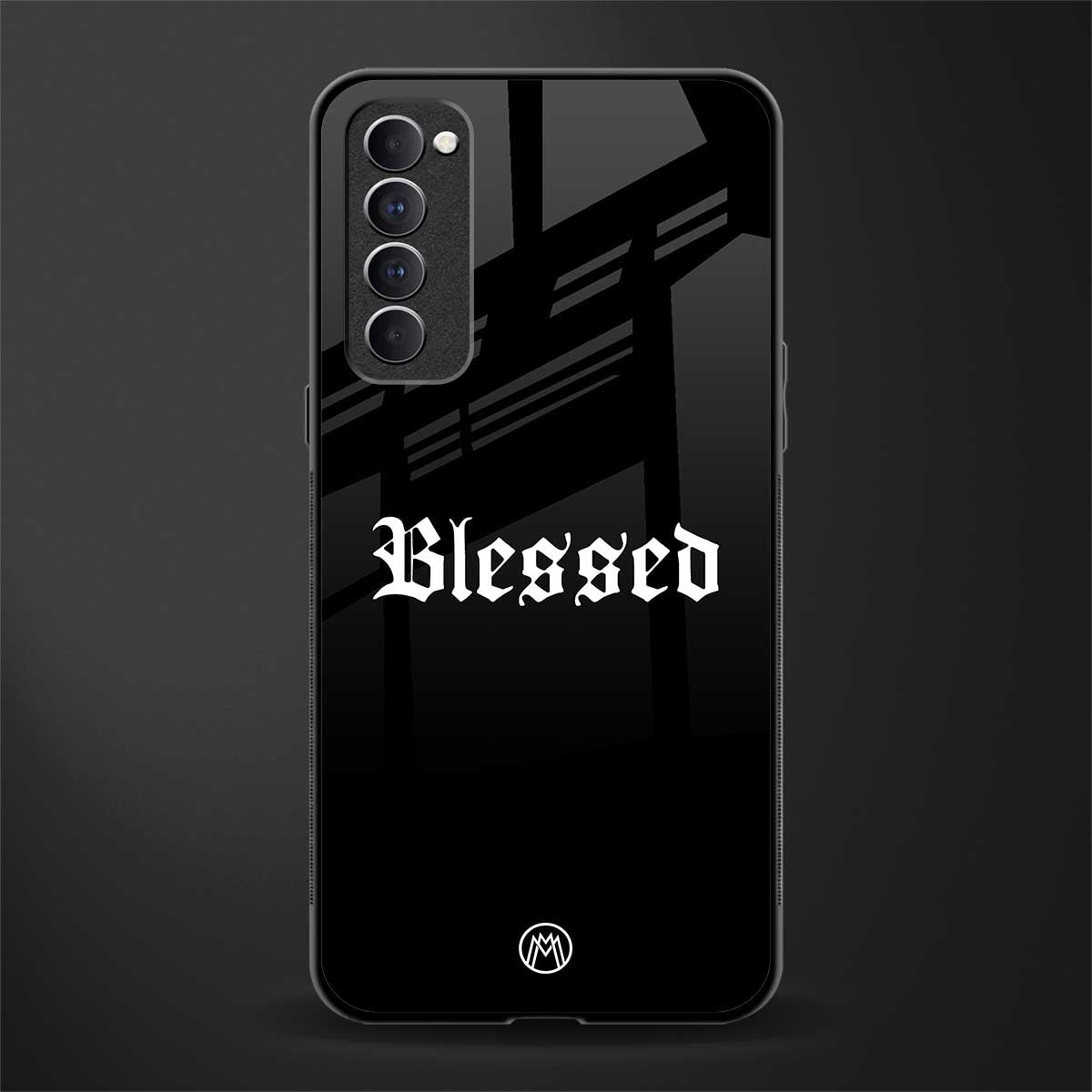 blessed glass case for oppo reno 4 pro image