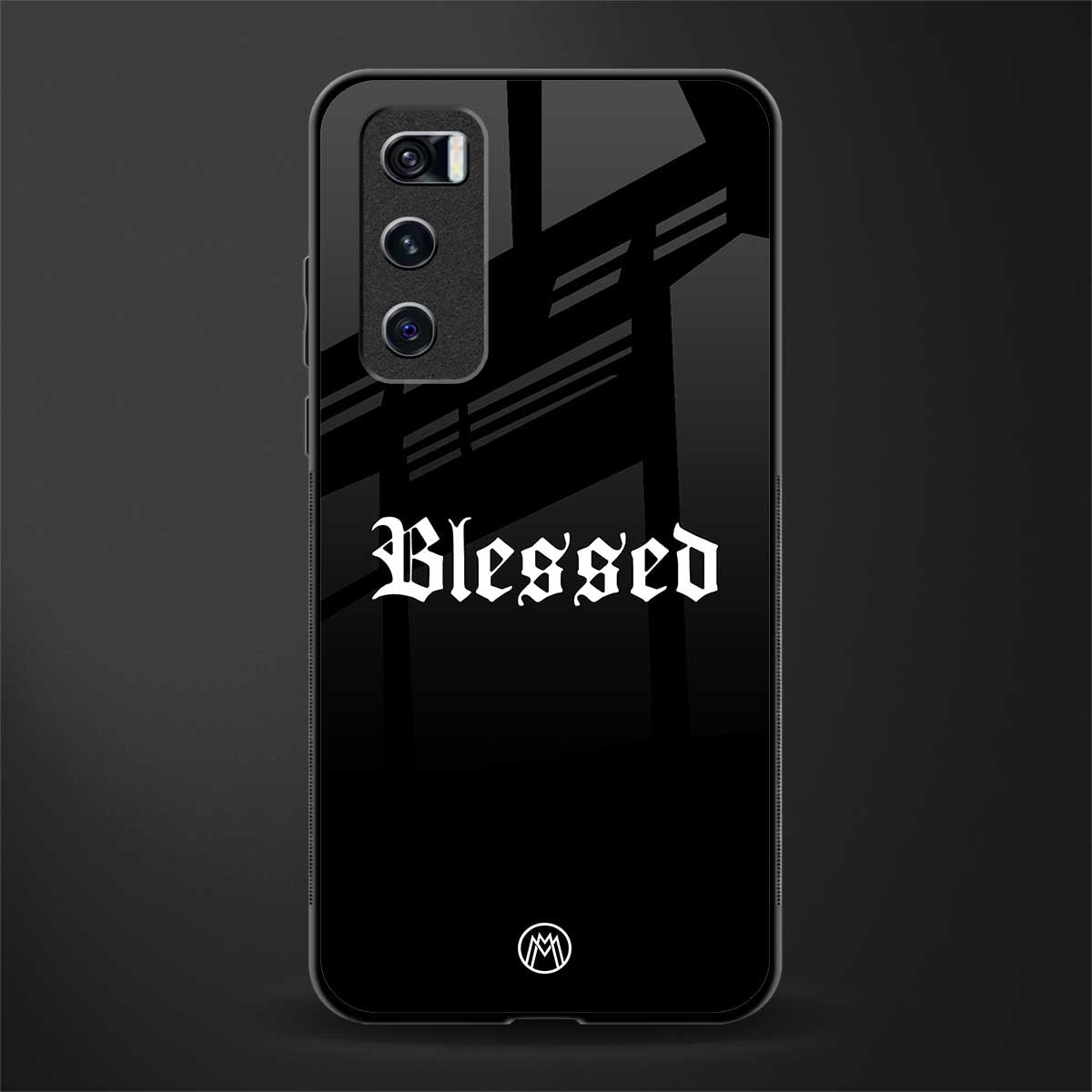 blessed glass case for vivo v20 se image