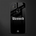 blessed glass case for redmi 9c image