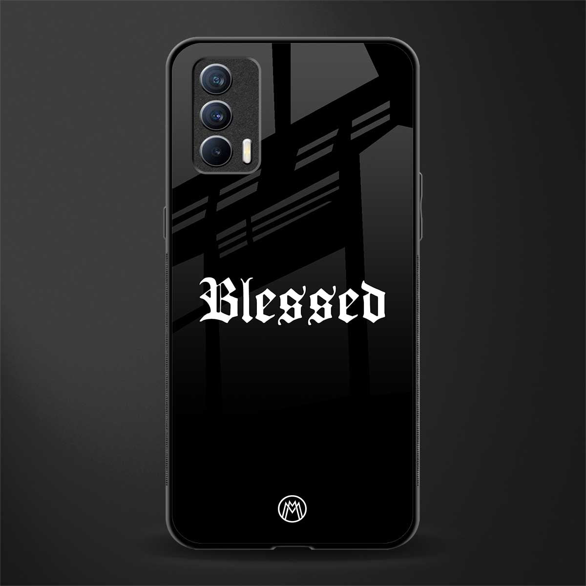 blessed glass case for realme x7 image