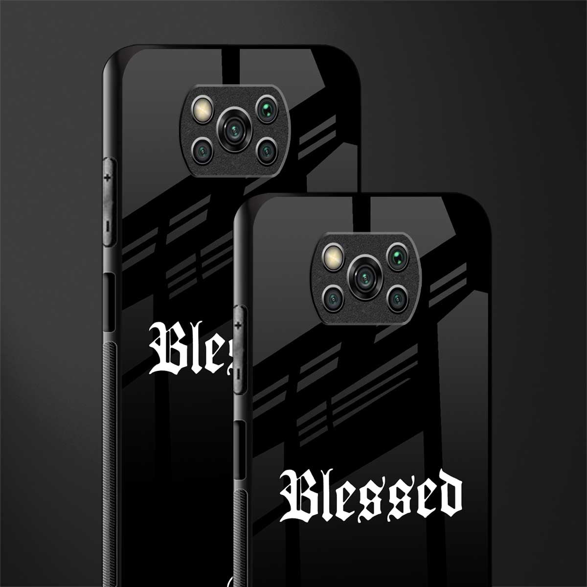 blessed glass case for poco x3 image-2