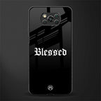 blessed glass case for poco x3 pro image