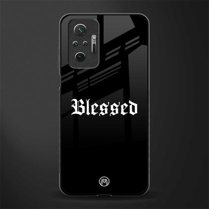 blessed glass case for redmi note 10 pro image