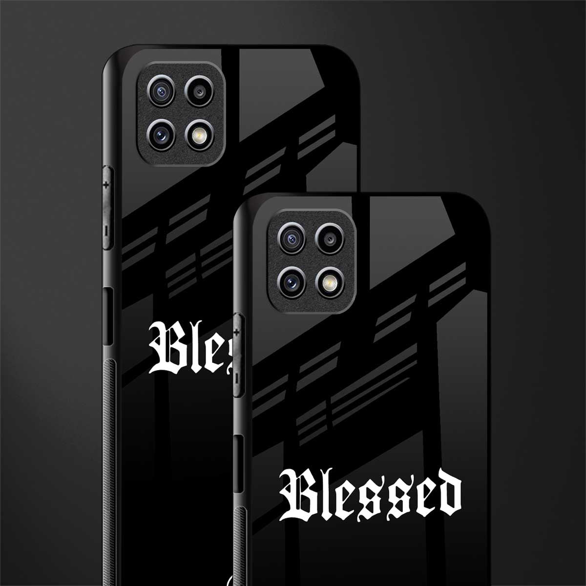 blessed glass case for samsung galaxy a22 5g image-2