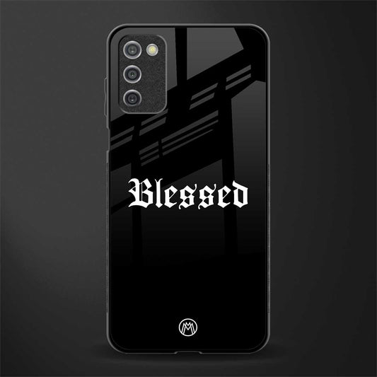 blessed glass case for samsung galaxy a03s image