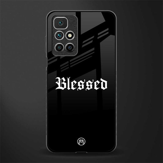 blessed glass case for redmi 10 prime image