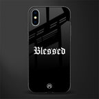 blessed glass case for iphone xs image