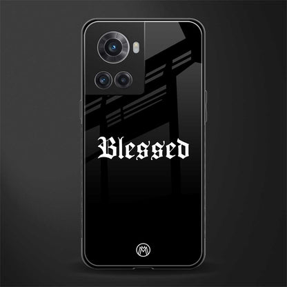 blessed back phone cover | glass case for oneplus 10r 5g