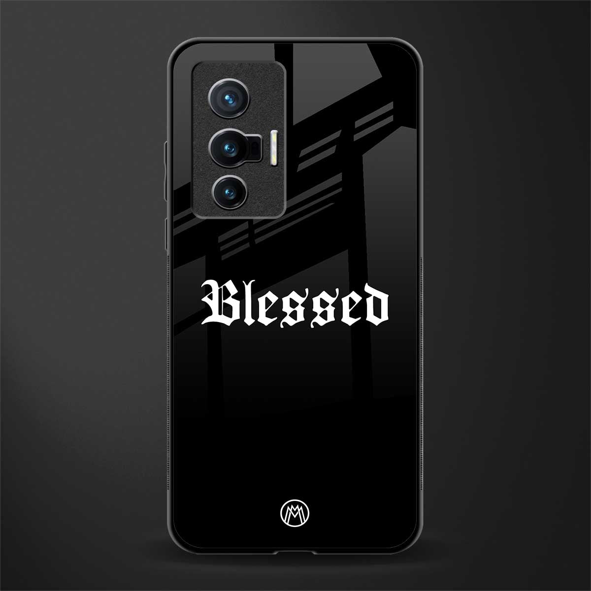 blessed glass case for vivo x70 image