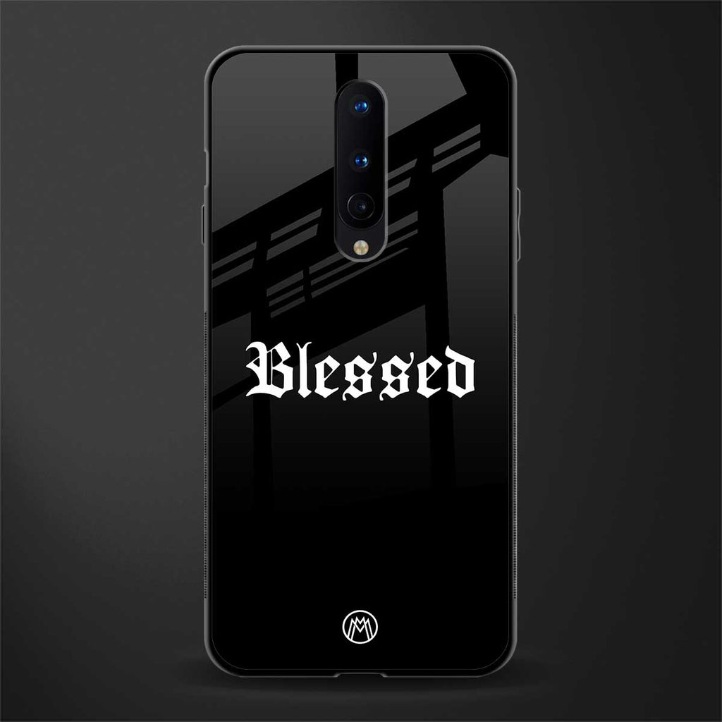 blessed glass case for oneplus 8 image