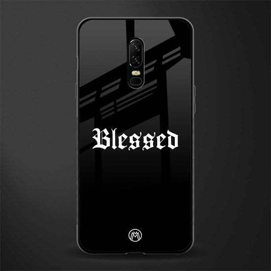 blessed glass case for oneplus 6 image